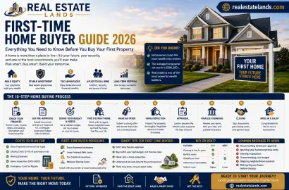 First-Time Home Buyer Guide 2026: Everything You Need to Know Before You Buy Your First Property
